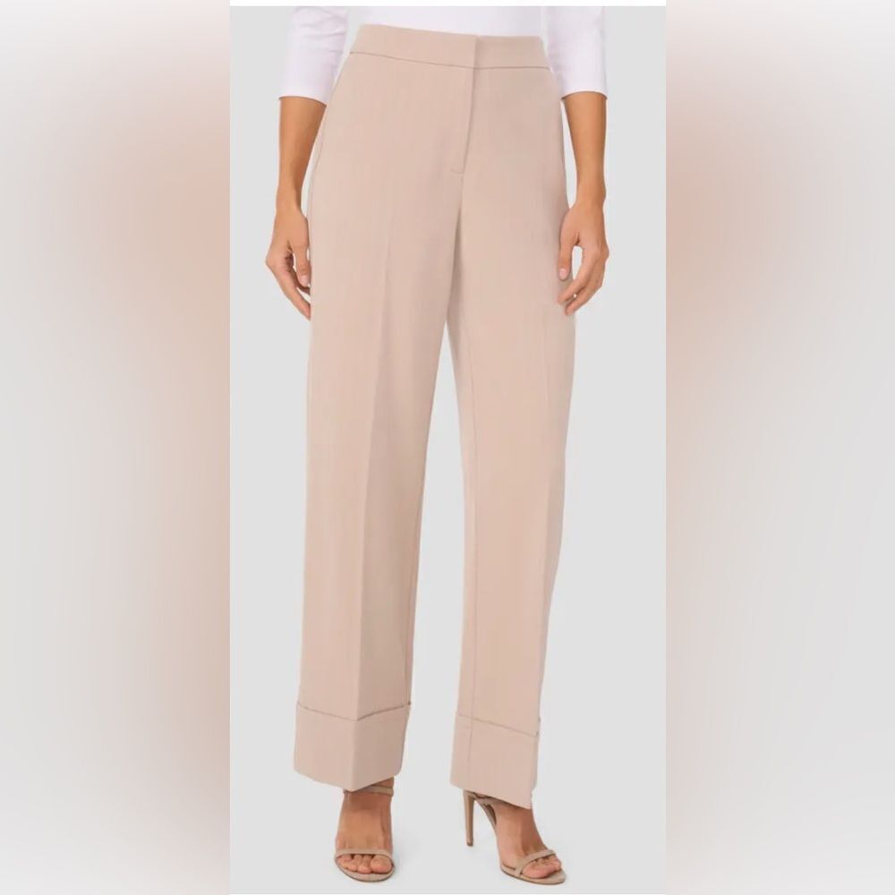 Nordstrom Halogen Cuff Wide Leg Pants in Size 14